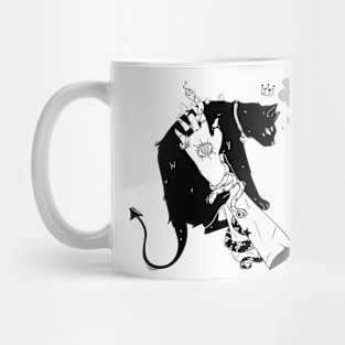 Halloween kitty Mug